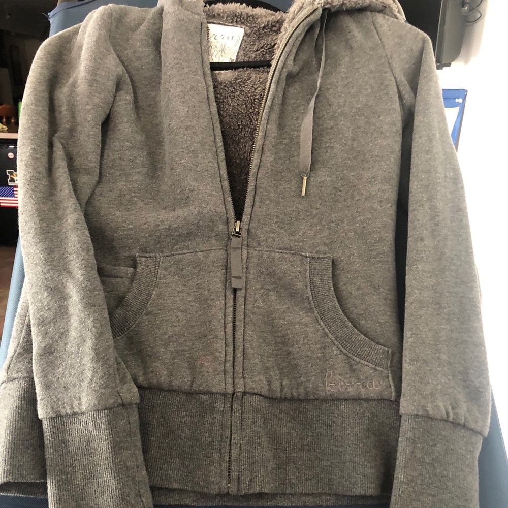 Fur Lined Hooded Jacket - XS